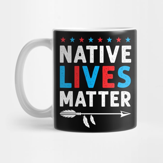 Native Lives Matter - Indigenous People Day by Albatross